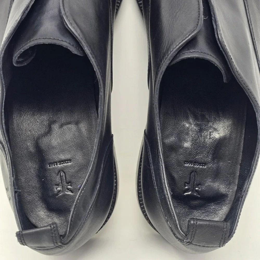 Frye Shoes Mens Size‎ 11 Black Leather Campus Slip On Dress Oxford Business